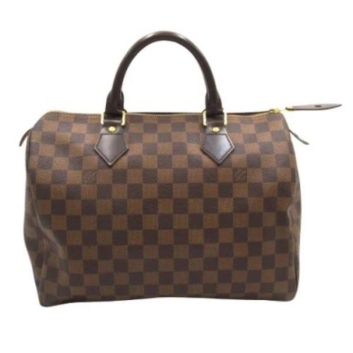 Louis Vuitton Vintage Pre-owned Canvas louis-vuitton-vskor Brown, Dam