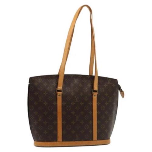 Louis Vuitton Vintage Pre-owned Canvas axelremsvskor Brown, Dam