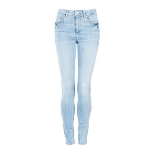 Liu Jo Slim Fit High Waist Jeans Blue, Dam