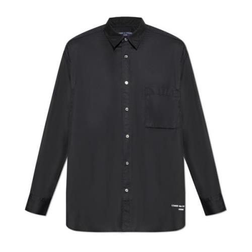 Comme des Garçons Skjorta med logotyp Black, Herr