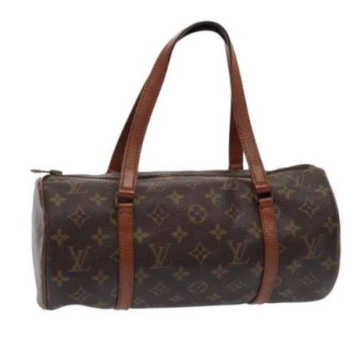 Louis Vuitton Vintage Pre-owned Canvas handvskor Brown, Dam