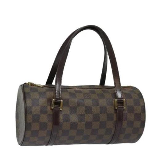 Louis Vuitton Vintage Pre-owned Canvas handvskor Brown, Dam