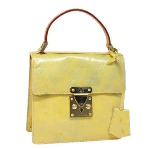 Louis Vuitton Vintage Pre-owned Laeder handvskor Yellow, Dam