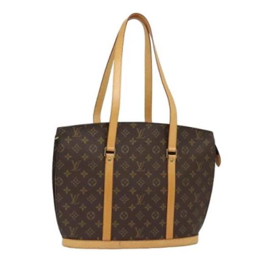 Louis Vuitton Vintage Pre-owned Canvas axelremsvskor Brown, Dam