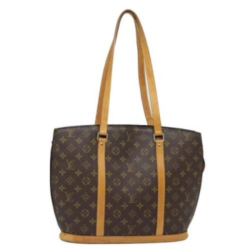 Louis Vuitton Vintage Pre-owned Canvas axelremsvskor Brown, Dam