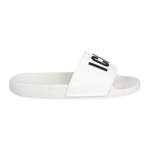 ICE Play Elegant Slip-On Sandaler White, Herr