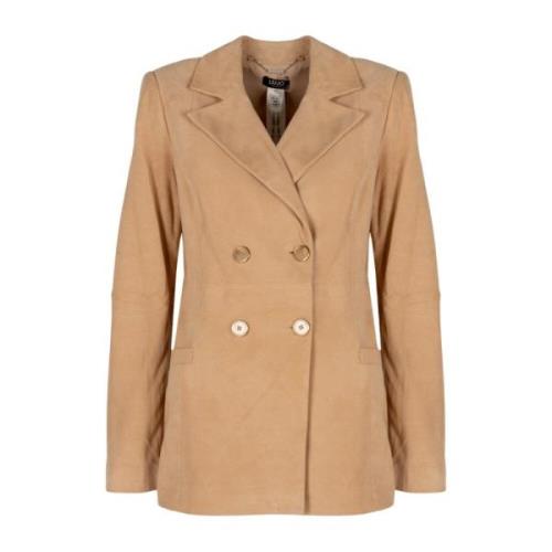 Liu Jo Klassisk Elegans Jacka Beige, Dam