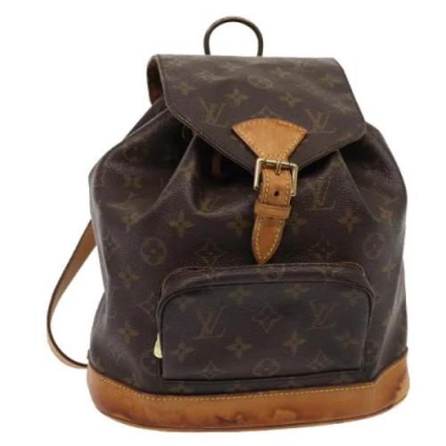 Louis Vuitton Vintage Pre-owned Canvas ryggsckar Brown, Dam