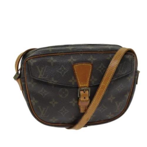 Louis Vuitton Vintage Pre-owned Canvas axelremsvskor Brown, Dam