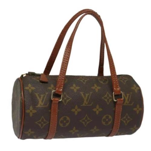 Louis Vuitton Vintage Pre-owned Canvas handvskor Brown, Dam