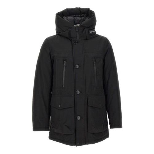 Woolrich Svarta Herrkappor Black, Herr