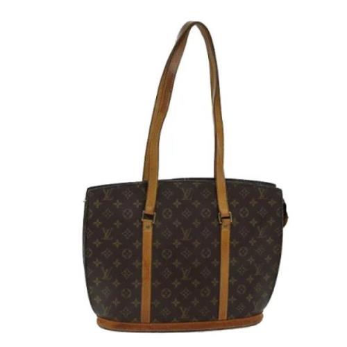 Louis Vuitton Vintage Pre-owned Canvas axelremsvskor Brown, Dam