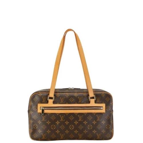 Louis Vuitton Vintage Pre-owned Canvas louis-vuitton-vskor Brown, Dam