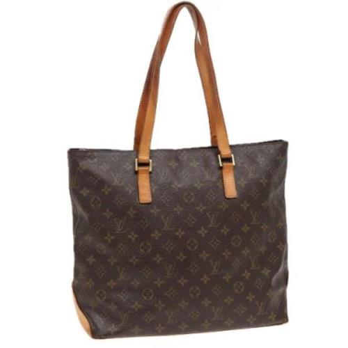 Louis Vuitton Vintage Pre-owned Canvas handvskor Brown, Dam