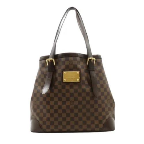 Louis Vuitton Vintage Pre-owned Canvas louis-vuitton-vskor Brown, Dam