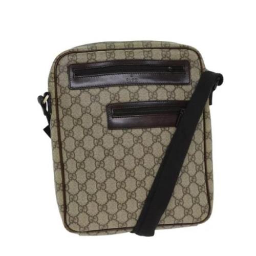 Gucci Vintage Pre-owned Laeder gucci-vskor Beige, Dam