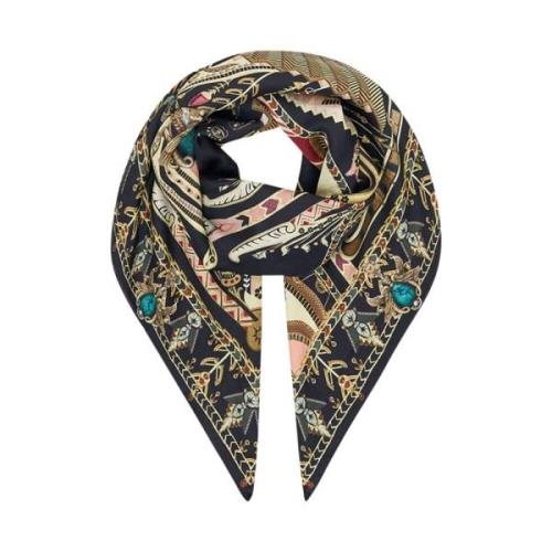 Camilla Nefertari Sidenscarf Multicolor, Dam