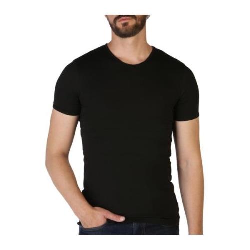 Bikkembergs Herr Rundhalsad T-shirt Black, Herr