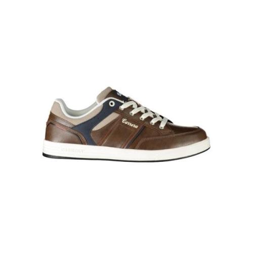 Carrera Polyester Sneaker med Kontrastdetaljer Brown, Herr