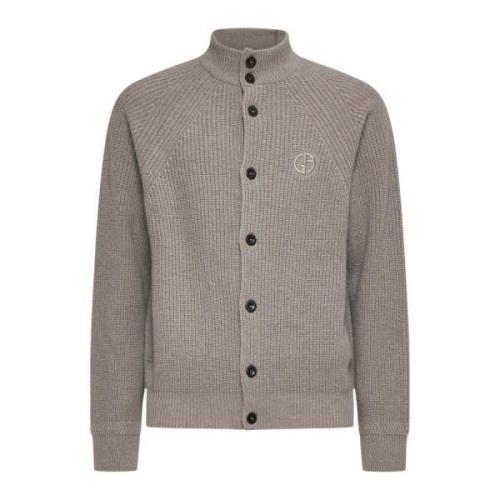 Giorgio Armani Elegant Sweater Kollektion Beige, Herr