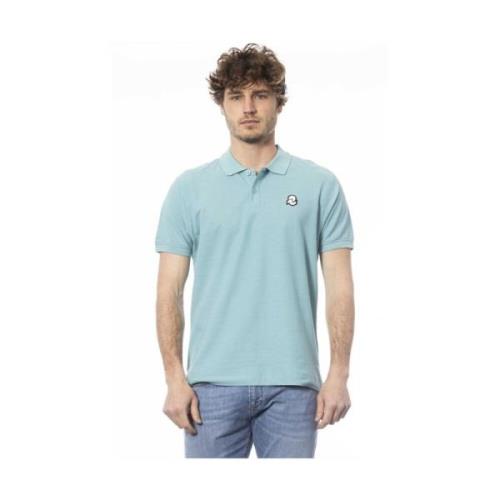 Invicta Blå Bomull Polo Shirt Logo Bröst Blue, Herr