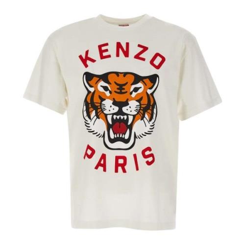 Kenzo Paris T-shirts och Polos Vit White, Herr