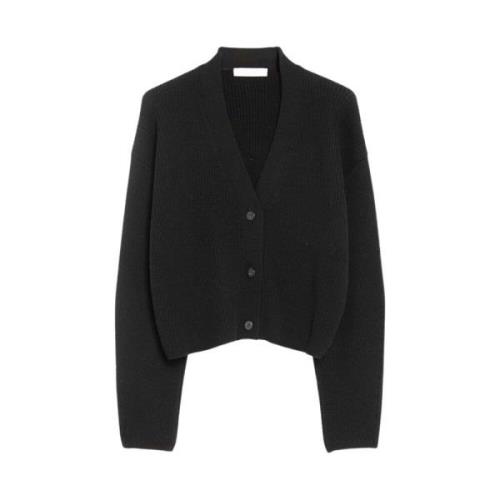 Max Mara York Cardigan i Mörkgrå Gray, Dam