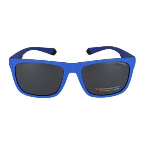 Polaroid Stiliga Solglasögon PLD 2141/S Blue, Unisex