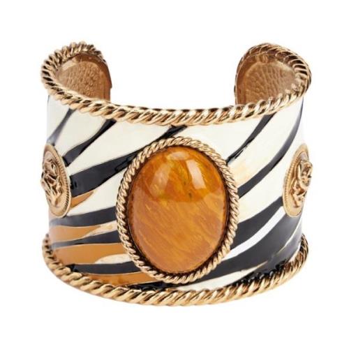 Roberto Cavalli Emalj Metallarmband Multicolor, Dam