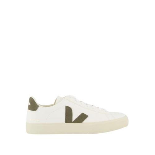 Veja Campo Sneaker Läder Vit/Khaki White, Herr