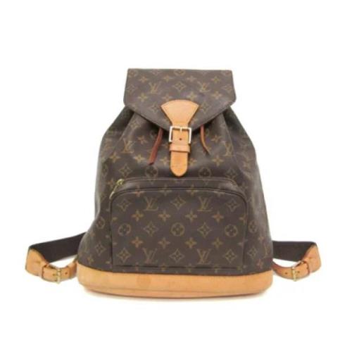 Louis Vuitton Vintage Pre-owned Canvas ryggsckar Brown, Dam