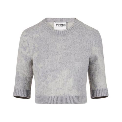 Iceberg Orm-effekt crew-neck tröja Gray, Dam