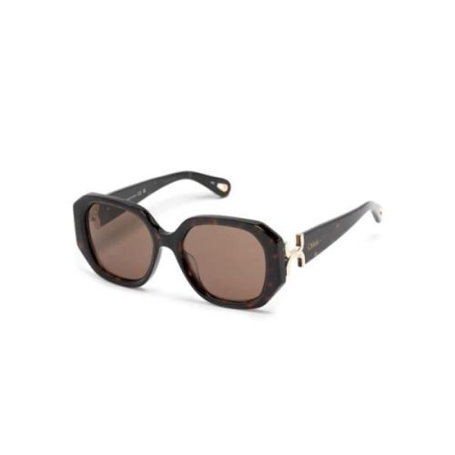 Chloé Ch0236S 002 Sunglasses Brown, Dam