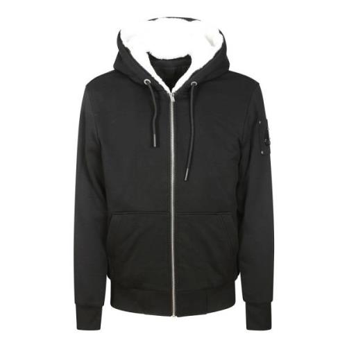 Moose Knuckles Classic Bunny 3 Herr Hoodie Black, Herr