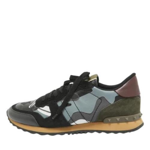 Valentino Vintage Pre-owned Canvas sneakers Multicolor, Herr