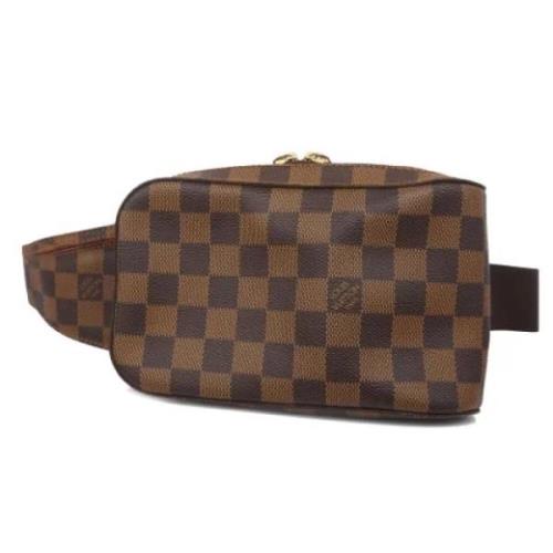 Louis Vuitton Vintage Pre-owned Tyg louis-vuitton-vskor Brown, Dam