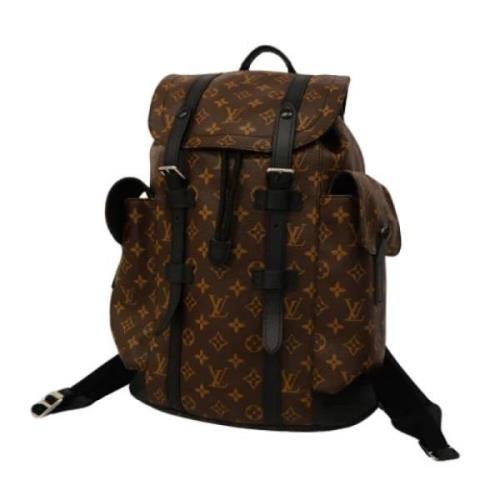 Louis Vuitton Vintage Pre-owned Canvas ryggsckar Black, Herr