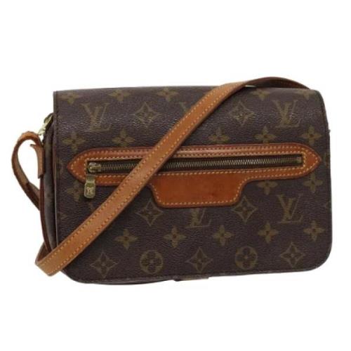 Louis Vuitton Vintage Pre-owned Canvas louis-vuitton-vskor Brown, Dam