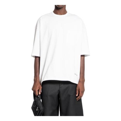 Comme des Garçons Jersey Tee med Bröstficka White, Herr