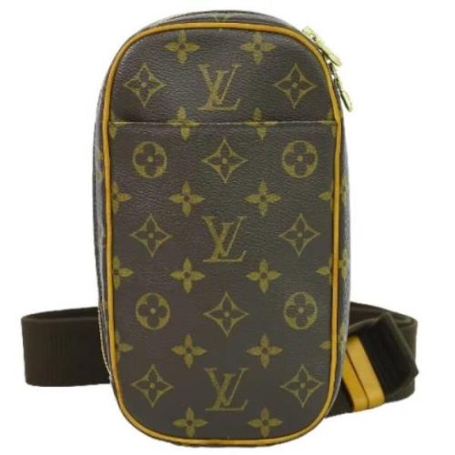 Louis Vuitton Vintage Pre-owned Canvas louis-vuitton-vskor Brown, Dam