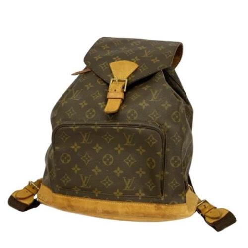 Louis Vuitton Vintage Pre-owned Canvas ryggsckar Brown, Unisex