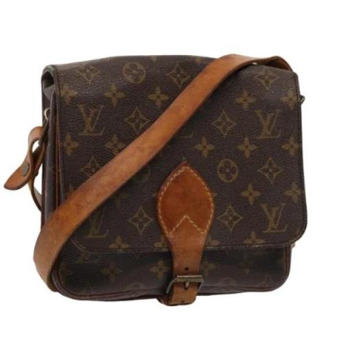 Louis Vuitton Vintage Pre-owned Canvas louis-vuitton-vskor Brown, Dam