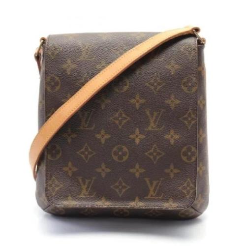 Louis Vuitton Vintage Pre-owned Belagd canvas louis-vuitton-vskor Brow...