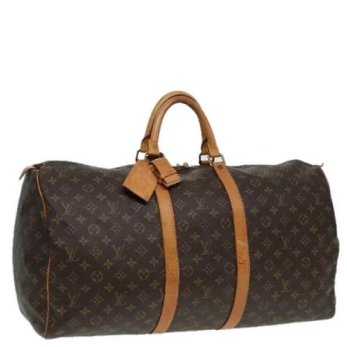 Louis Vuitton Vintage Pre-owned Canvas louis-vuitton-vskor Brown, Dam