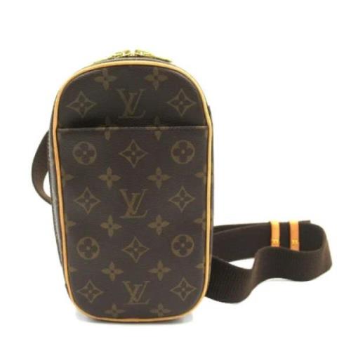 Louis Vuitton Vintage Pre-owned Belagd canvas louis-vuitton-vskor Brow...