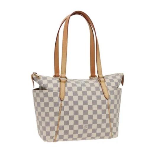 Louis Vuitton Vintage Pre-owned Canvas louis-vuitton-vskor White, Dam