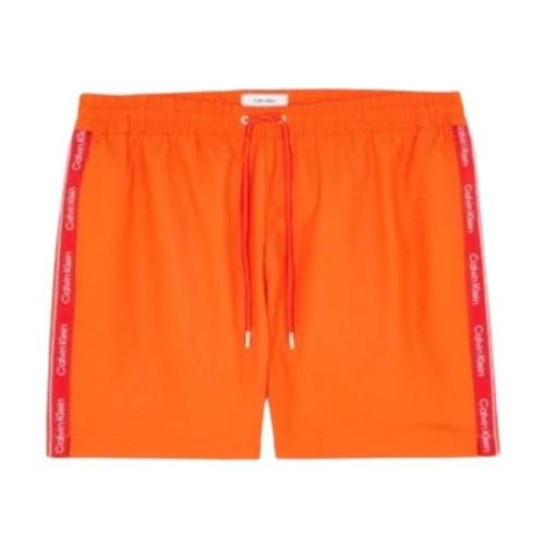 Calvin Klein Herrbadkläder Dragsko Orange, Herr