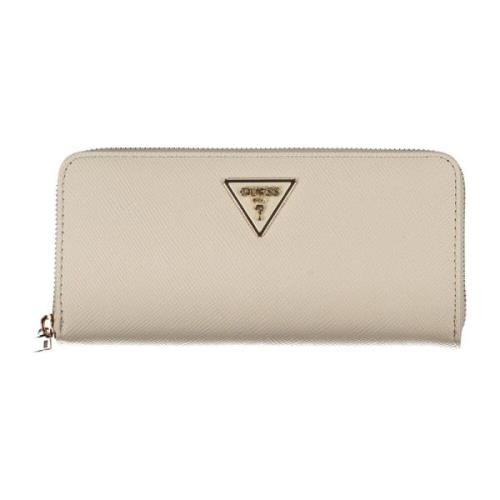 Guess Beige Dam Plånbok Laurel SLG Beige, Dam