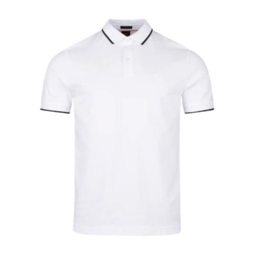 Hugo Boss Herr Polo Passertip White, Herr