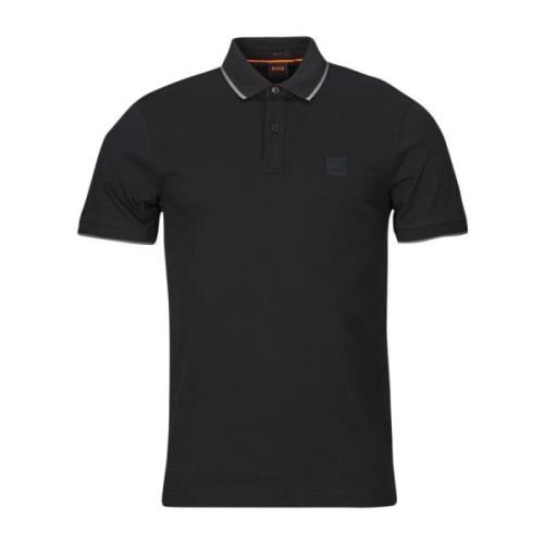 Hugo Boss Herr Polo Passertip Black, Herr